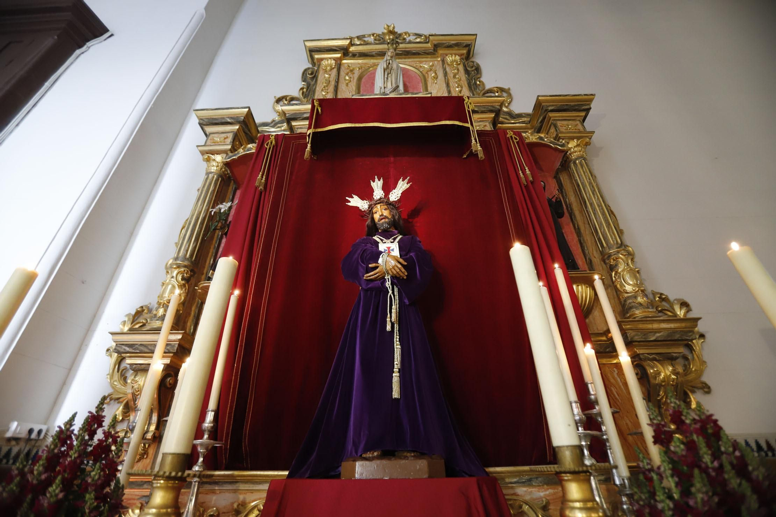 Imágenes de las veneraciones a los Cautivos de Huelva