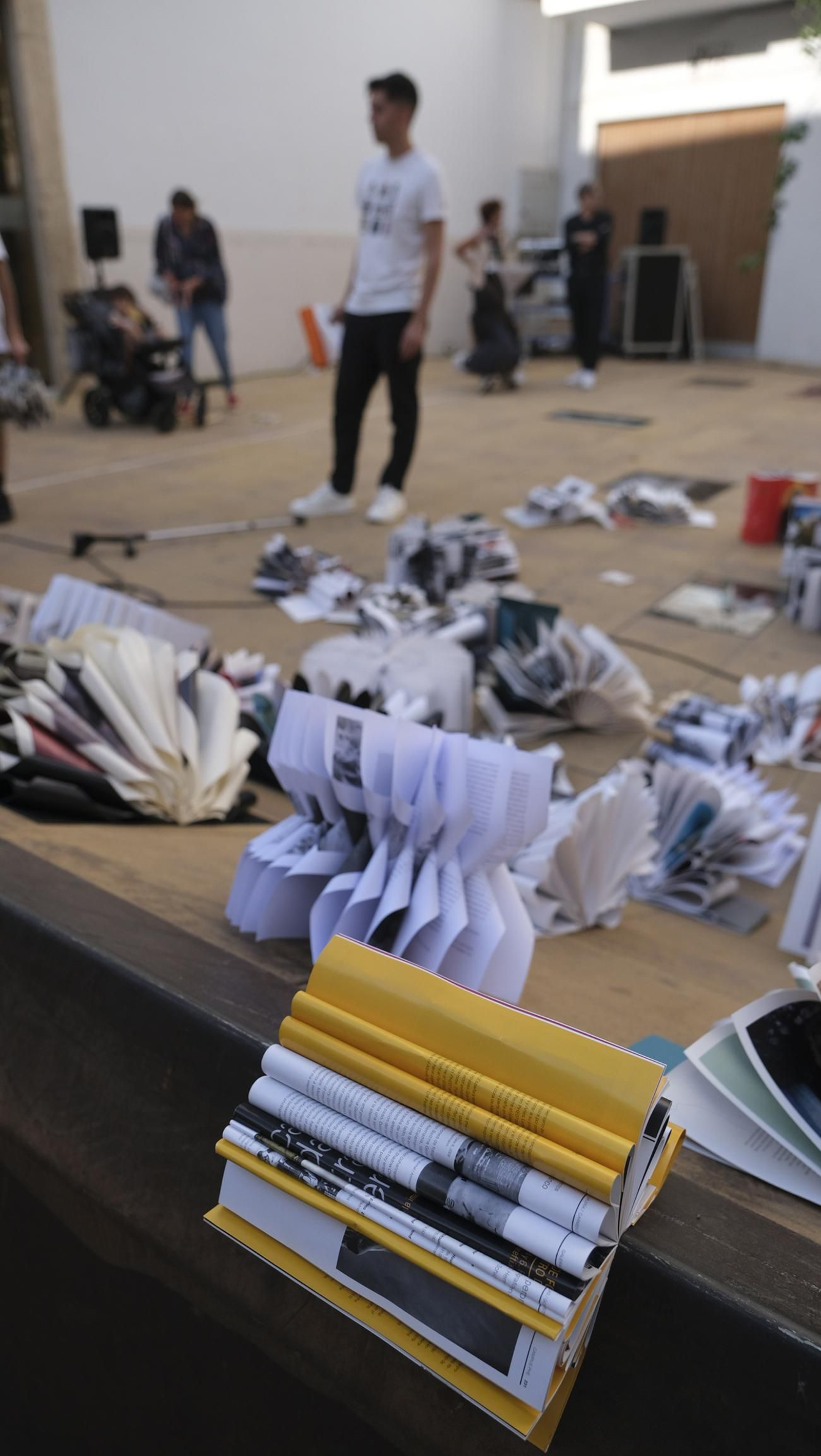 Imágenes de la Noche en Blanco, en Almería