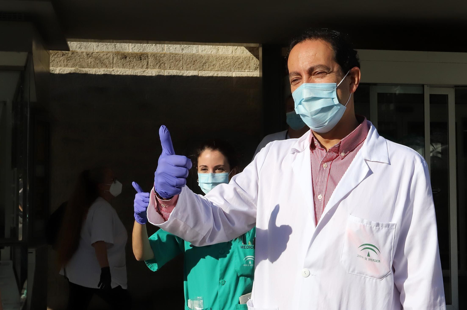 Imágenes de la unidad de Oncología del Hospital Juan Ramón Jiménez