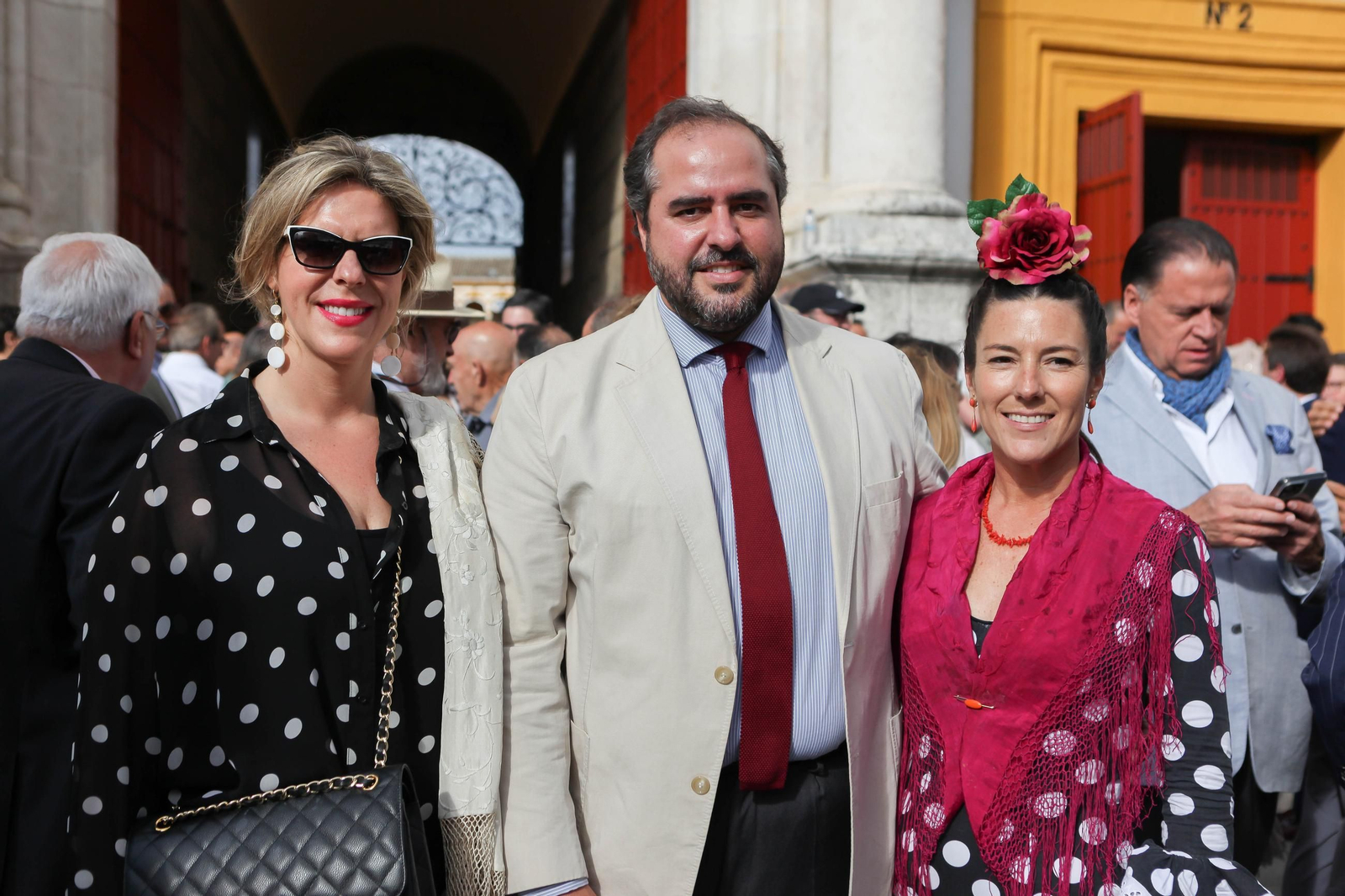 Mariana Sobral, José Antonio Sobral  e Isabel Martínez Conradi.