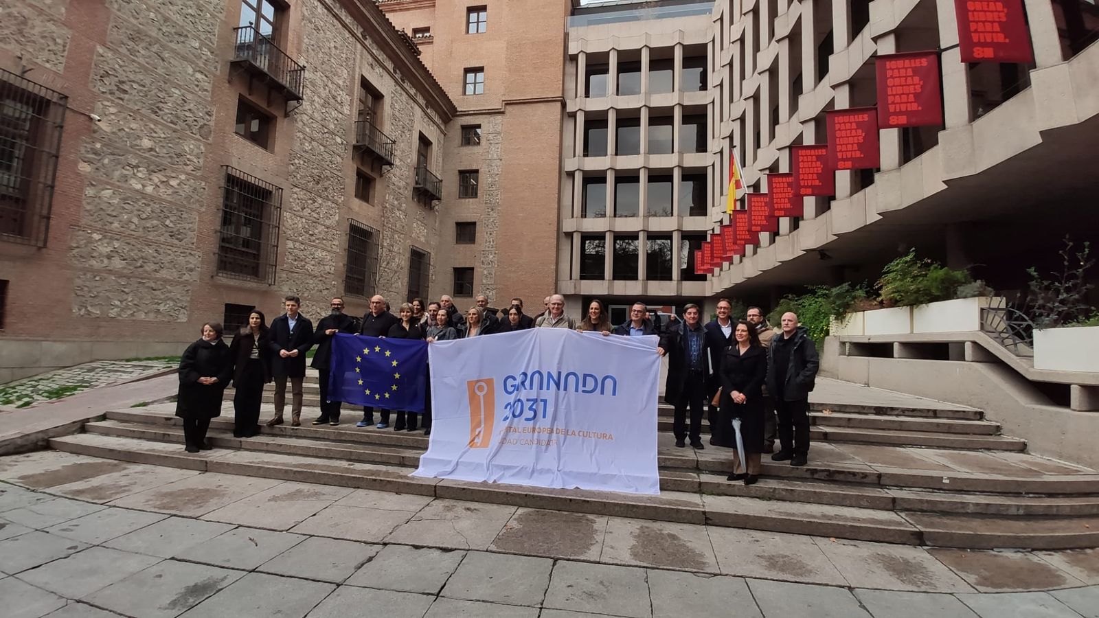 La presentación de Granada de la Capitalidad Cultural 2031, en imágenes