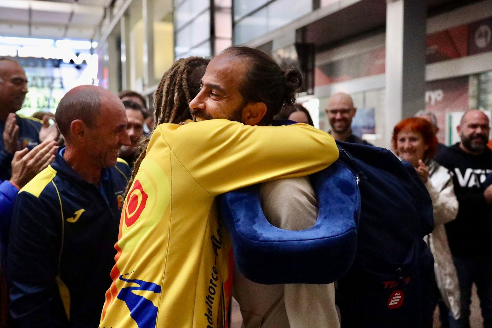 El recibimiento a Antonio Aguilar Conejo en Vialia