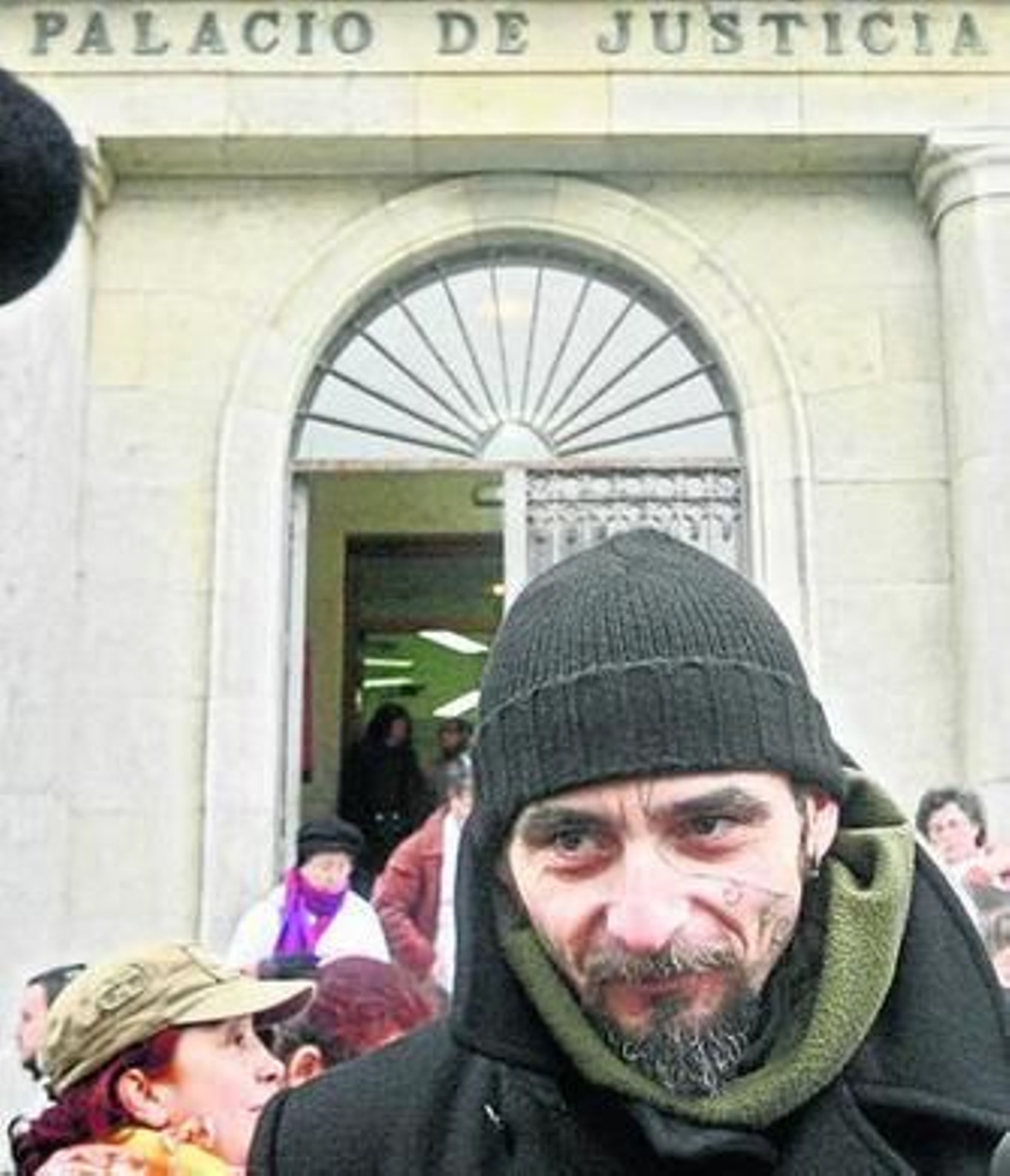 Simone Righi, el pasado enero, cuando fue juzgado en la Audiencia.