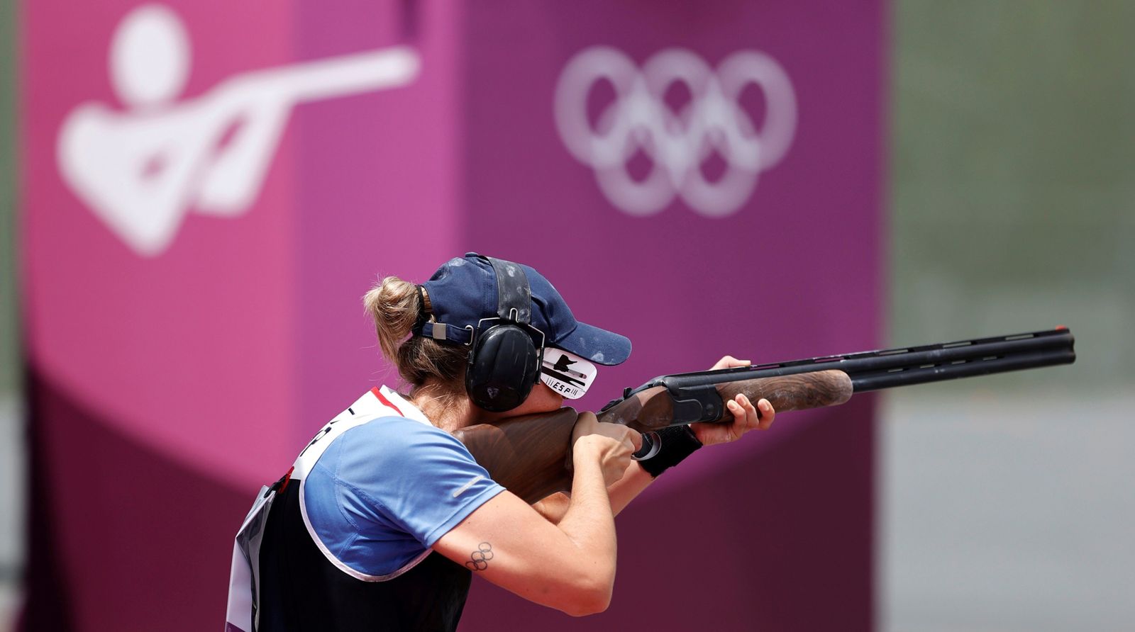 Fátima Gálvez, en los Juegos Olímpicos de Tokio 2020.