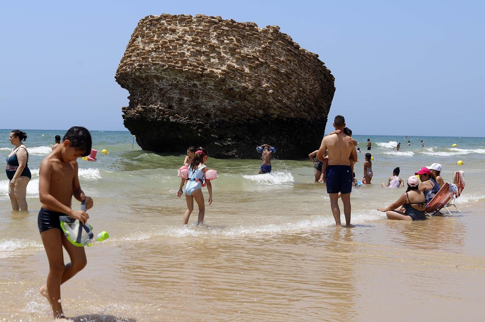 Una imagen de la playa de Matalascañas el pasado verano