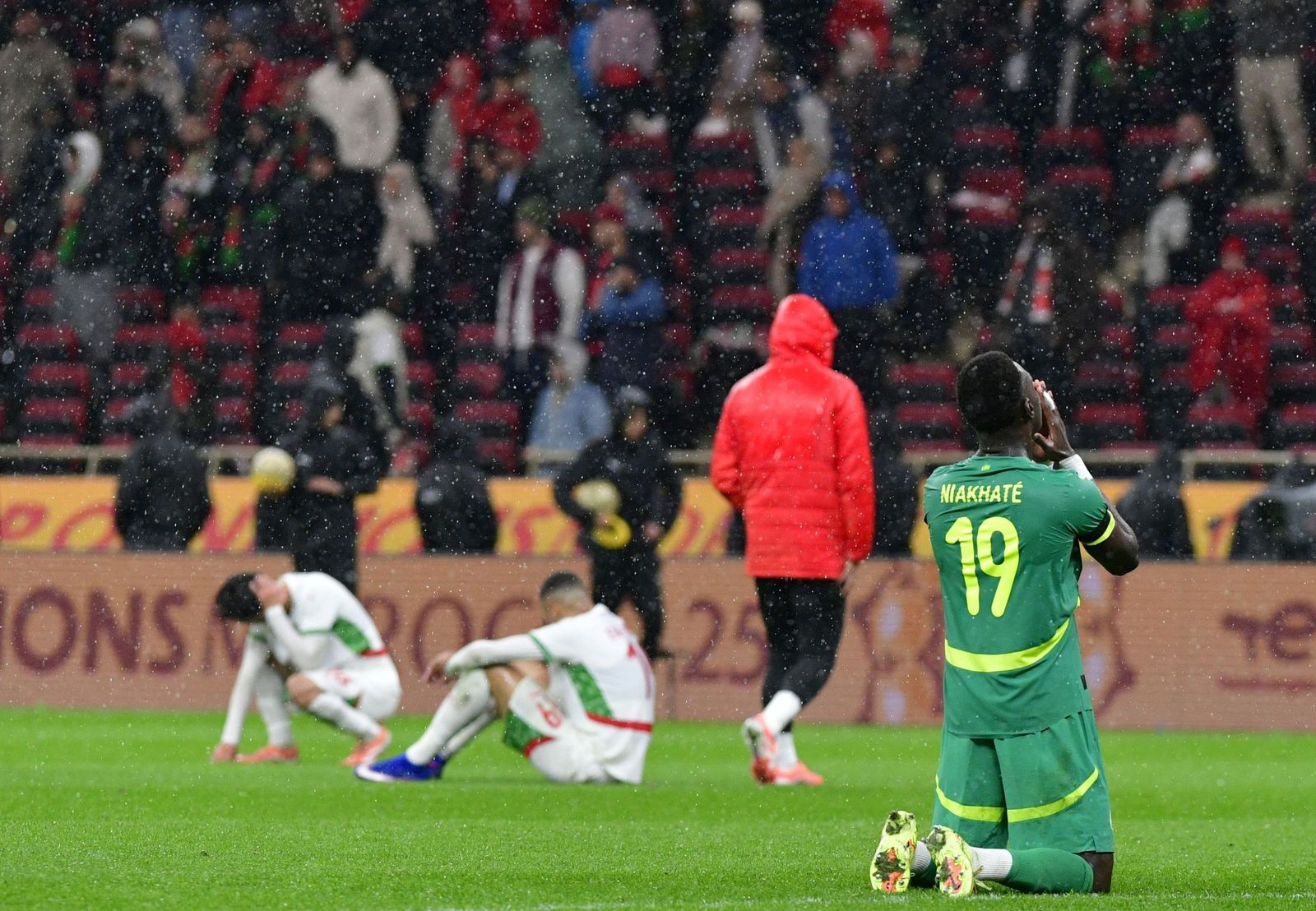 Las fotos de la final entre Marruecos y Senegal en la Copa África