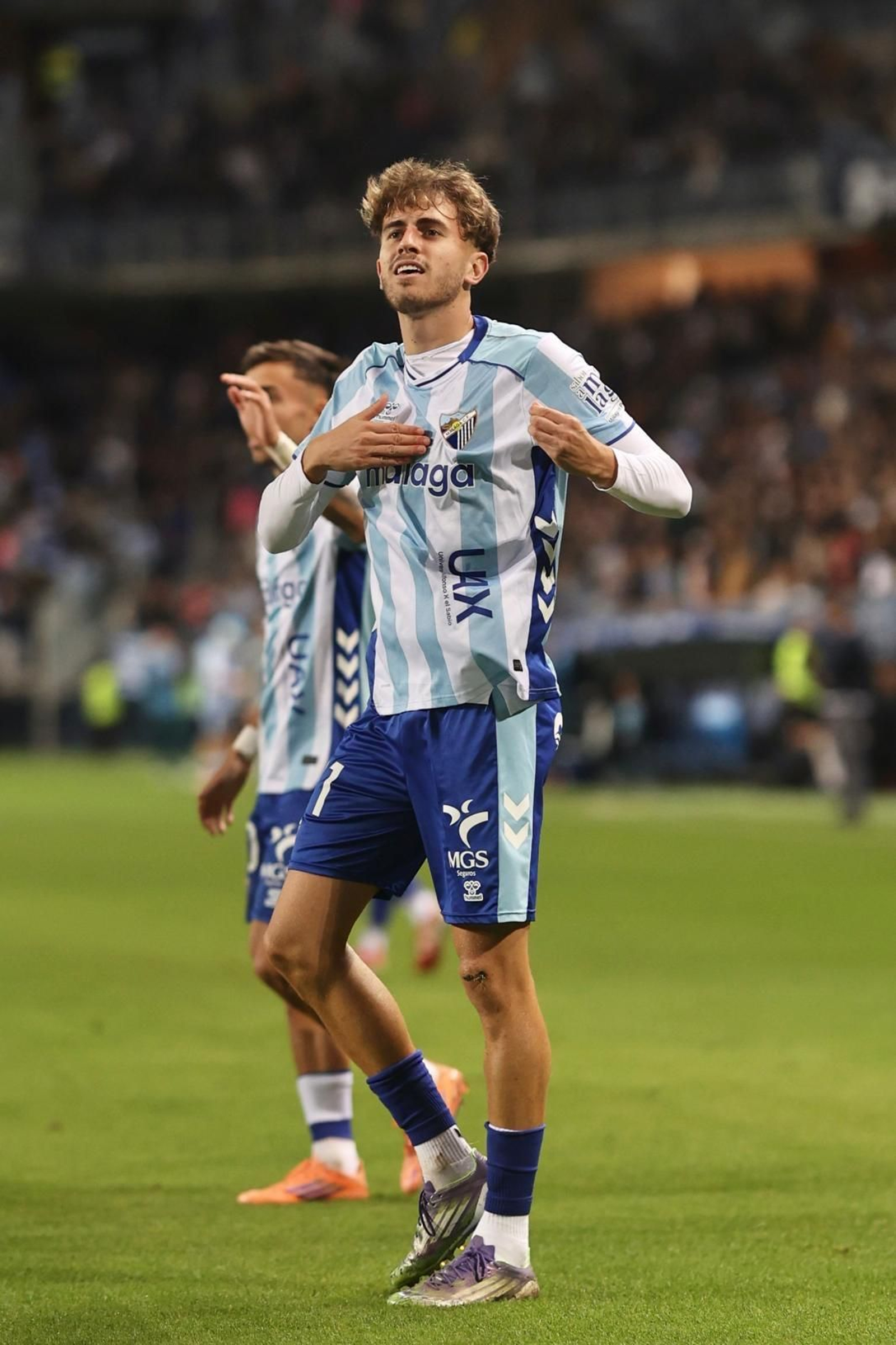El Málaga CF-Mirandés, en fotos