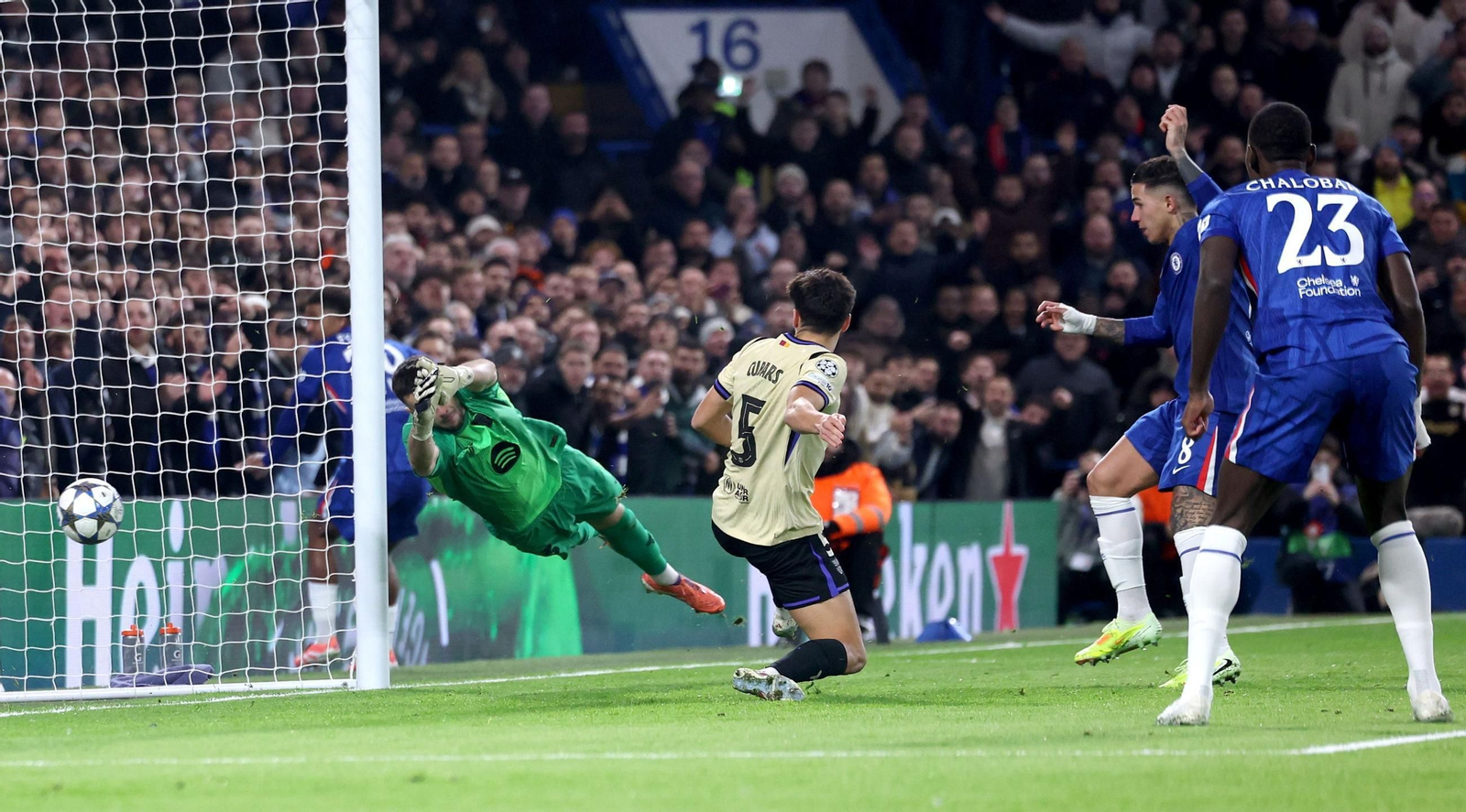 Las fotos del Chelsea-Barcelona