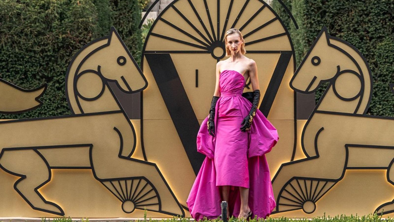 Vestido 'Jerez', diseño de Inés Domecq.