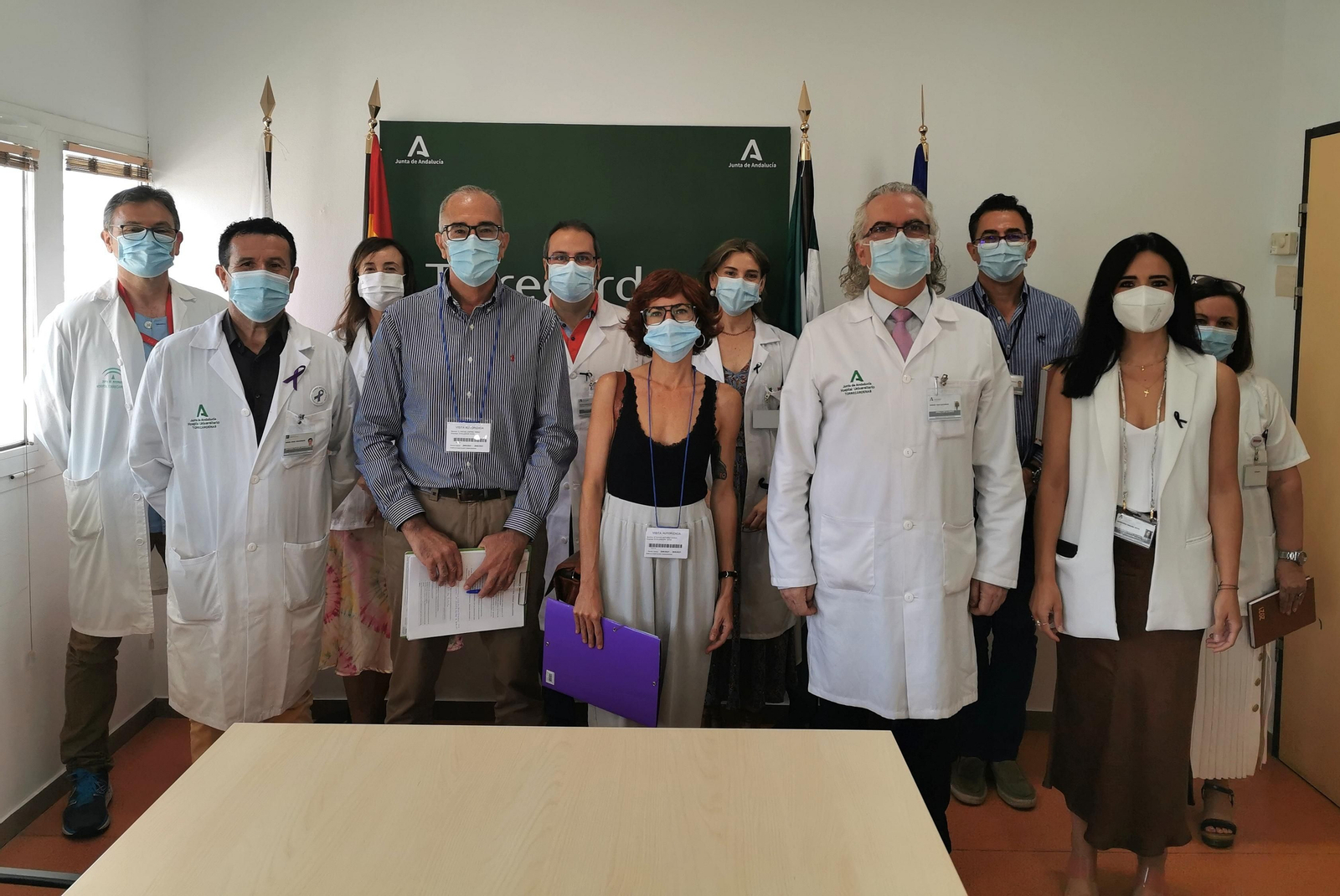 Visita de Agencia de Calidad Sanitaria al Hospital Universitario Torrecárdenas. Visita de Agencia de Calidad Sanitaria al Hospital Universitario Torrecárdenas.