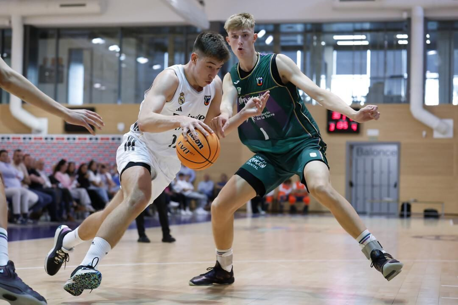 Liga U 22: El Unicaja se choca con un gran Real Madrid (105-62)