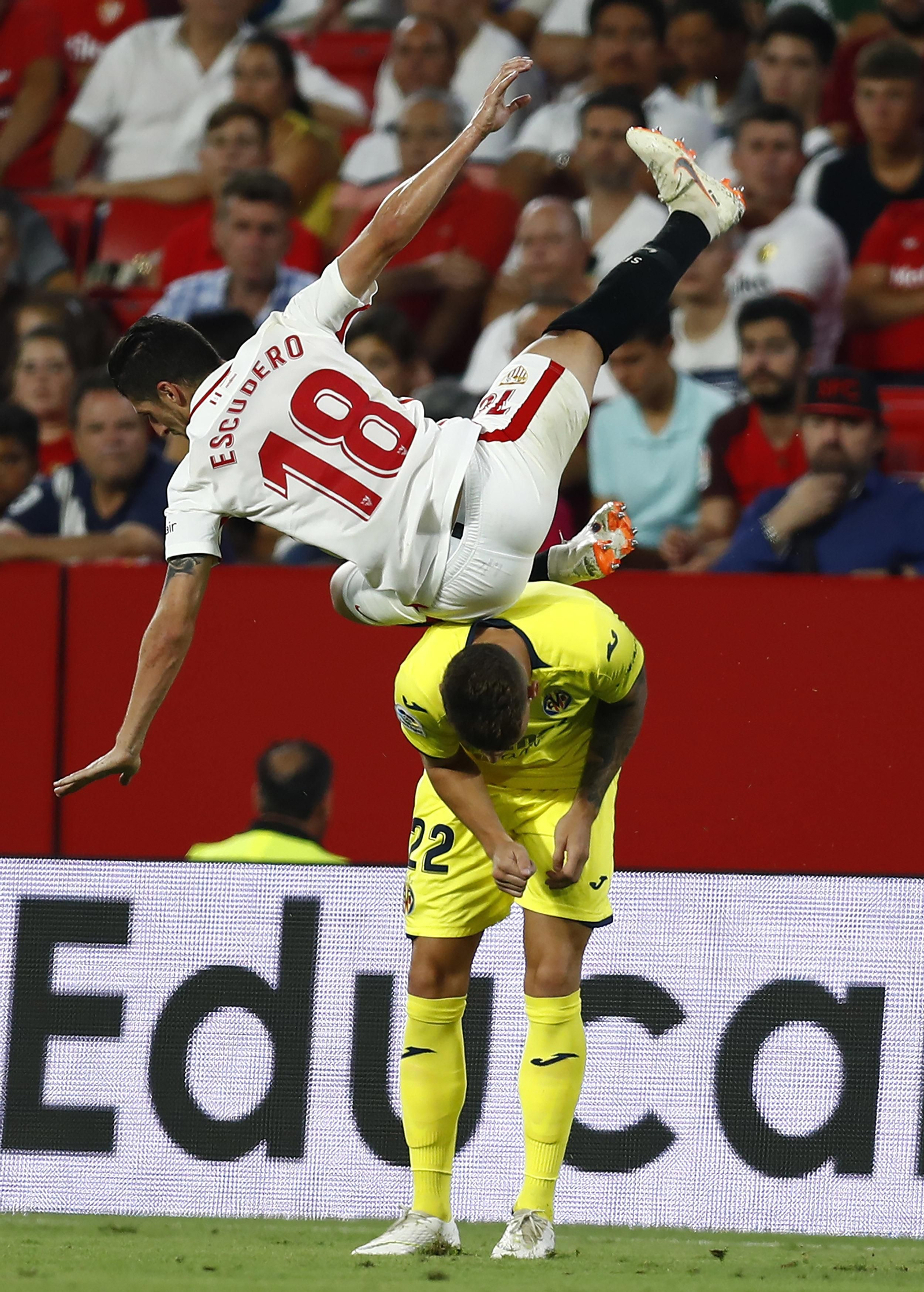 Las imágenes del Sevilla-Villarreal