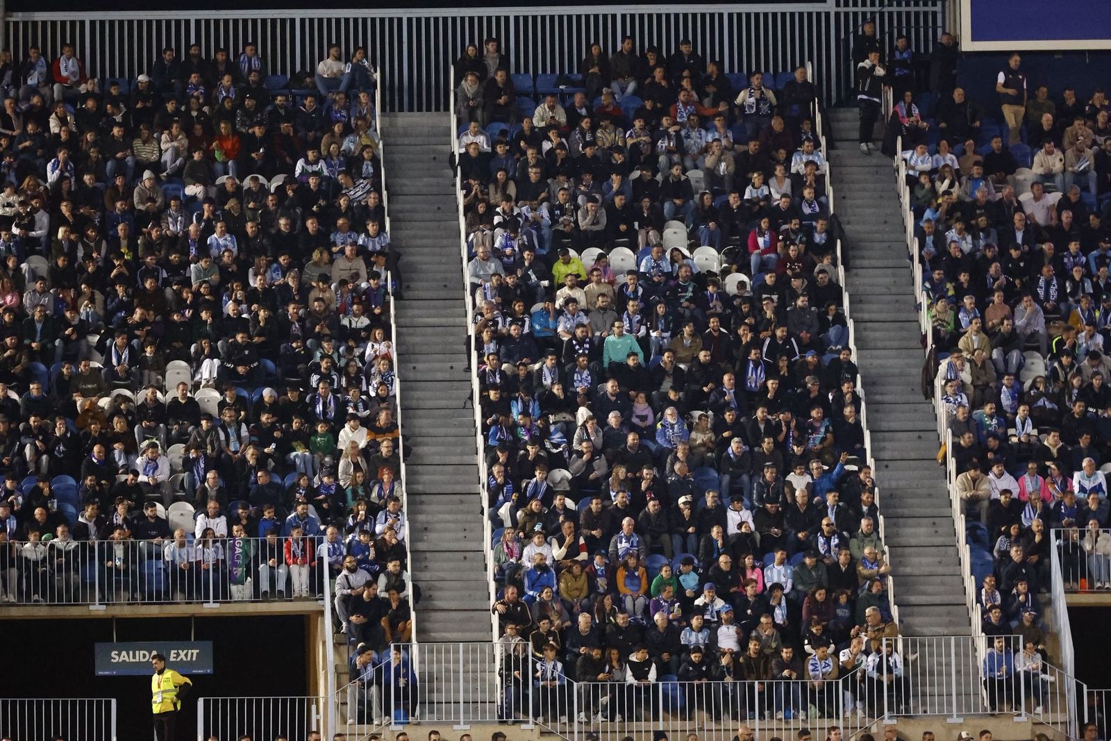 Búscate en las gradas en el Málaga CF-Valladolid en La Rosaleda