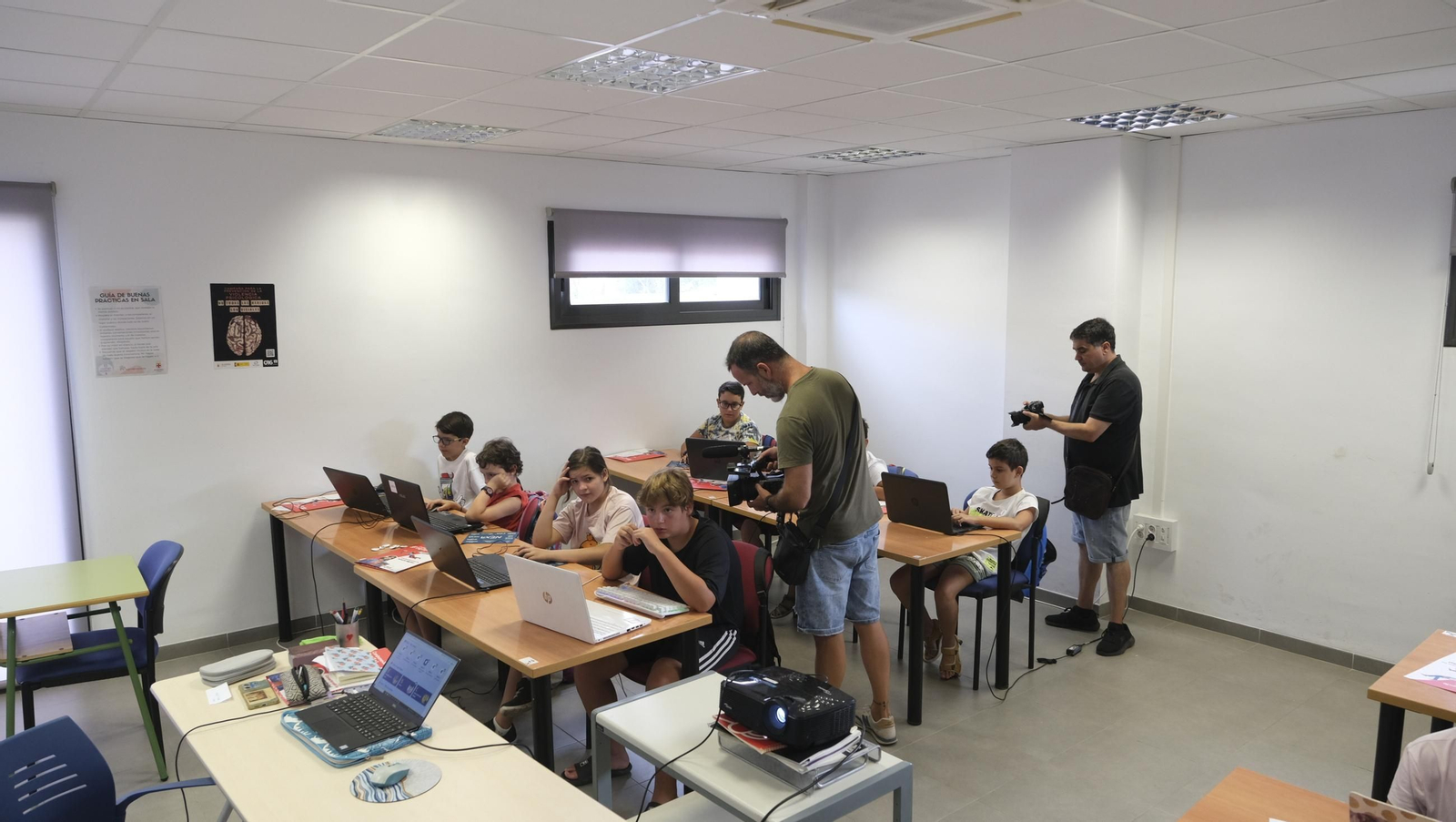 Campamento digital infantil, en imágenes