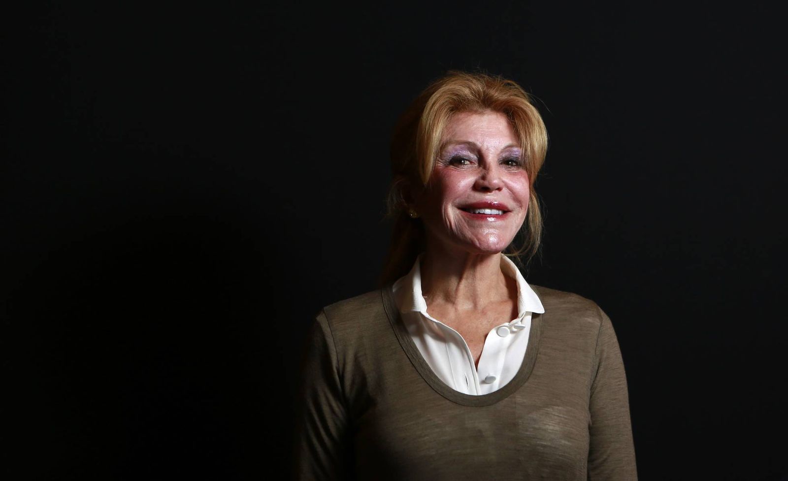 Carmen Cervera, espléndida a sus 75 primaveras recién cumplidas, en una imagen reciente.