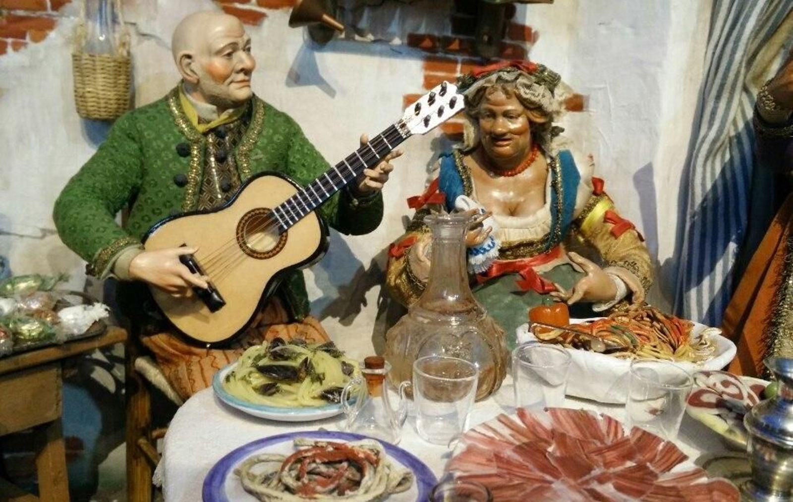 El bello Belén Napolitano traído desde Italia a Cortegana