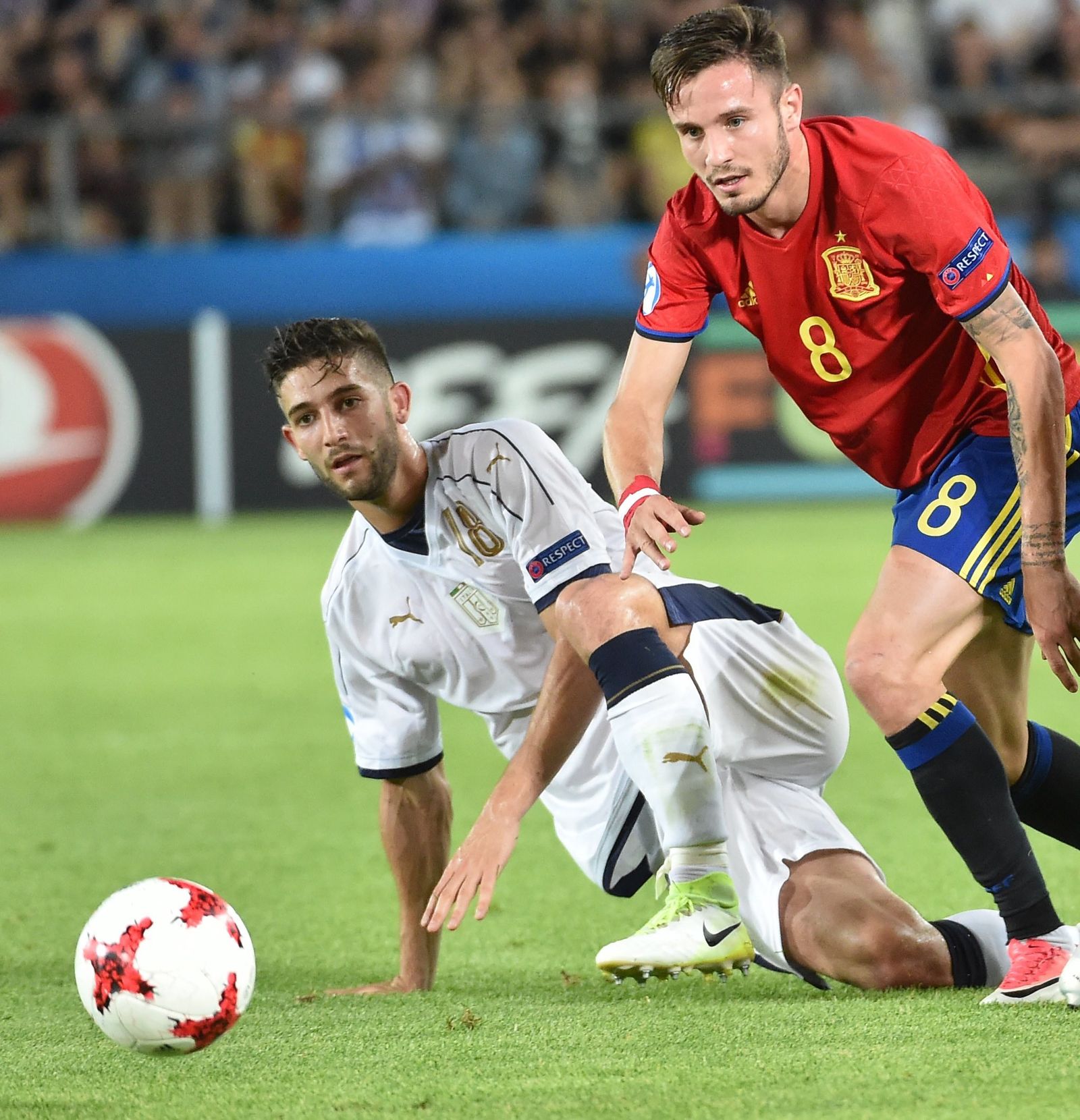 El España-Italia de las semifinales del Europeo sub 21, en imágenes