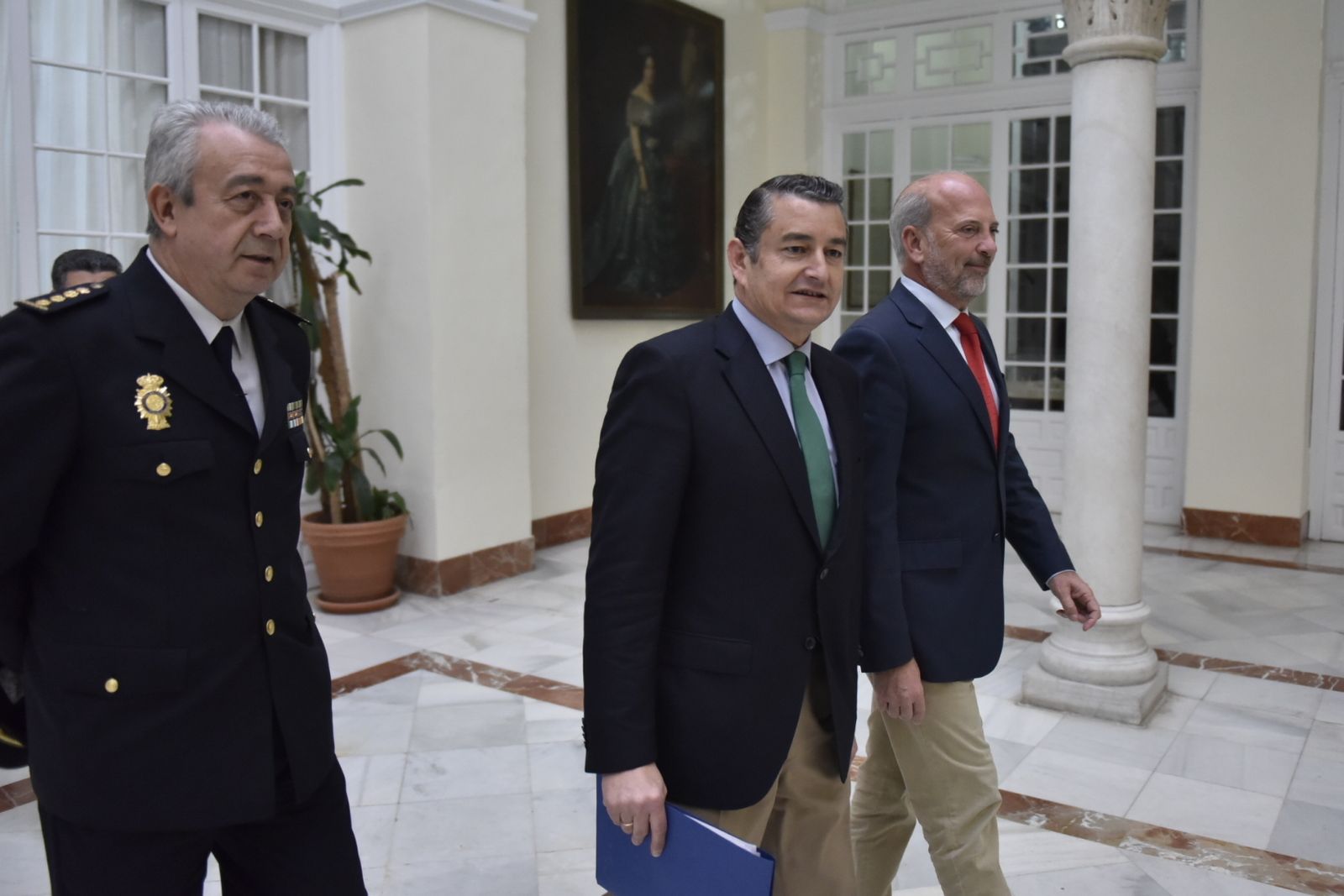 El delegado del Gobierno en Andalucía, Antonio Sanz-