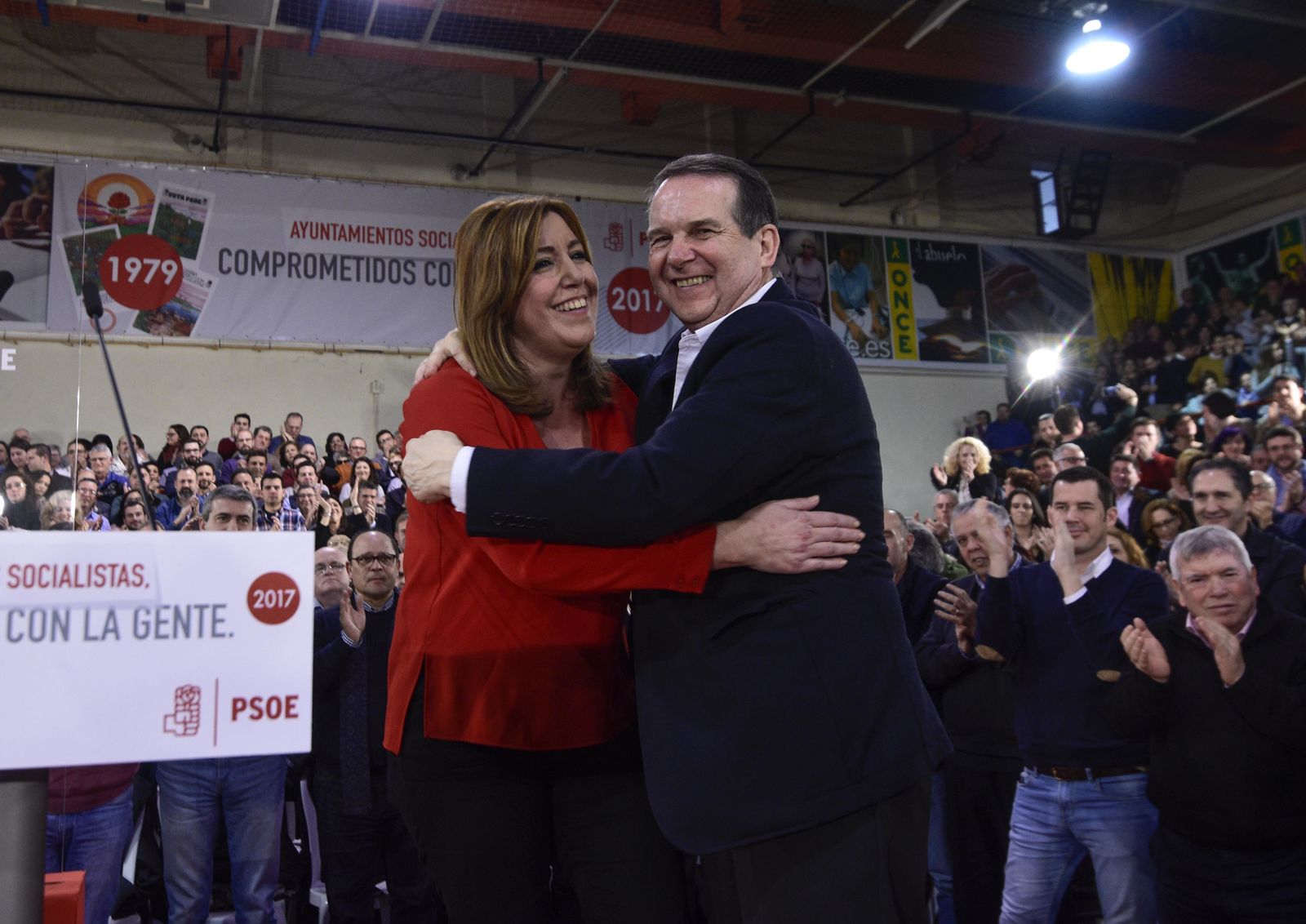 El acto de Susana Díaz con los alcaldes socialistas en Madrid