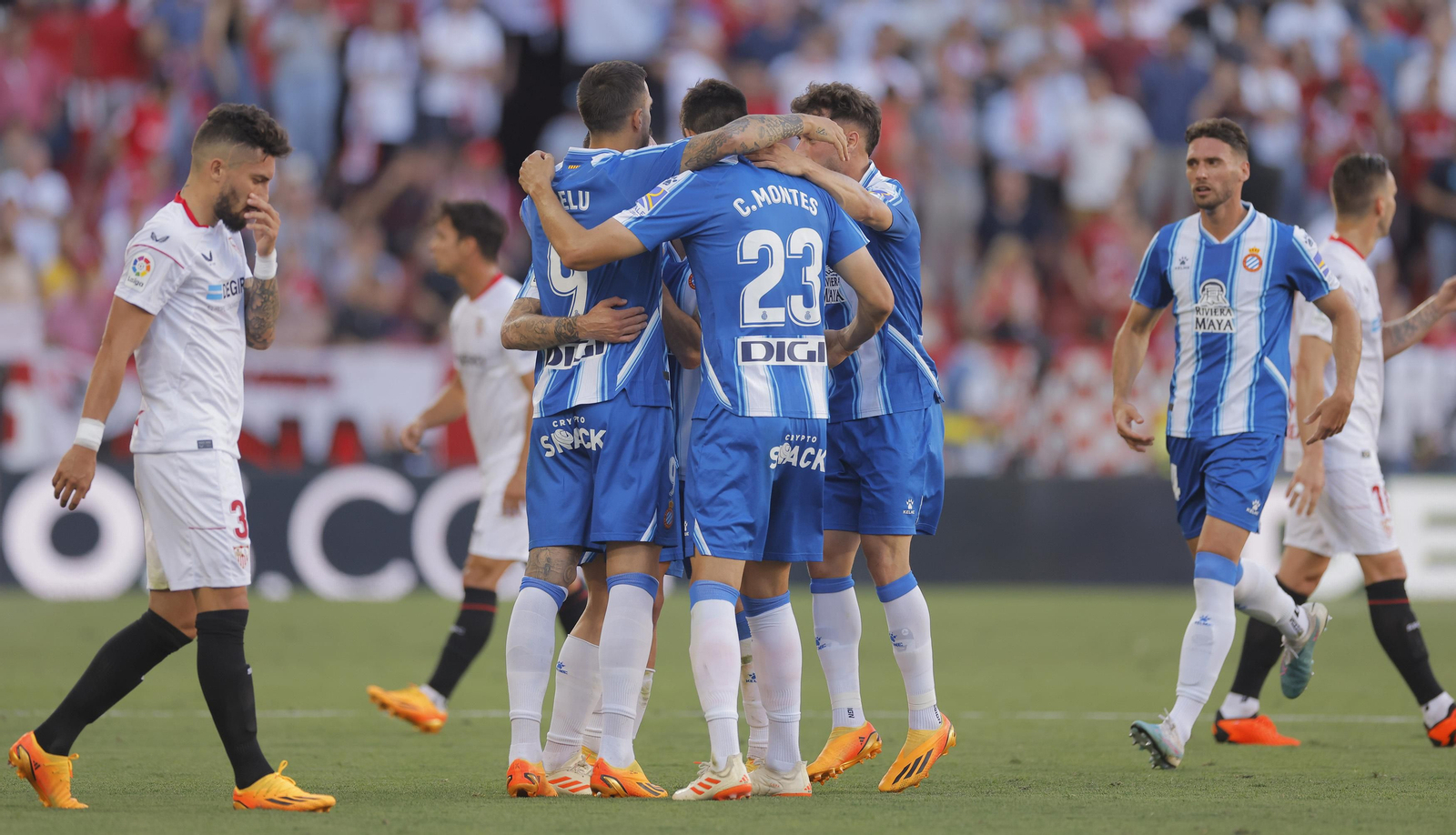 Las fotos del Sevilla-Español