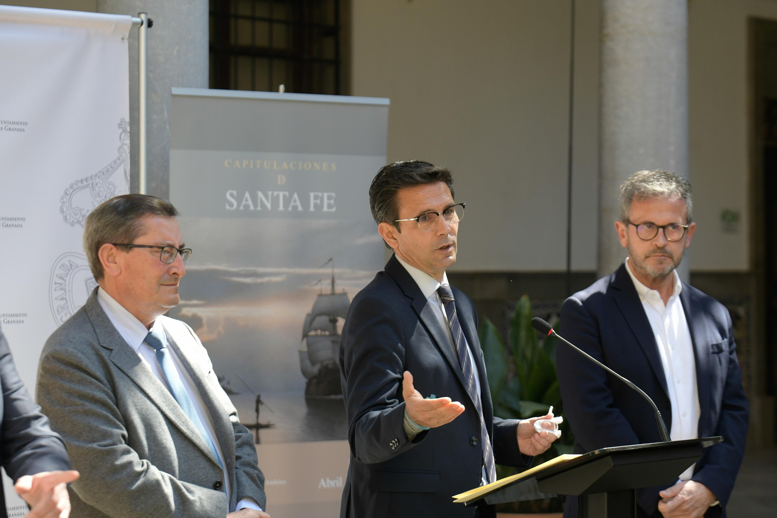 El hermanamiento de Santa Fe y Granada, en imágenes