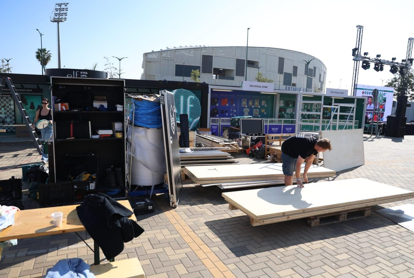 Así es la espectacular ciudad del tenis construida para la Copa Davis y la Billie Jean King Cup