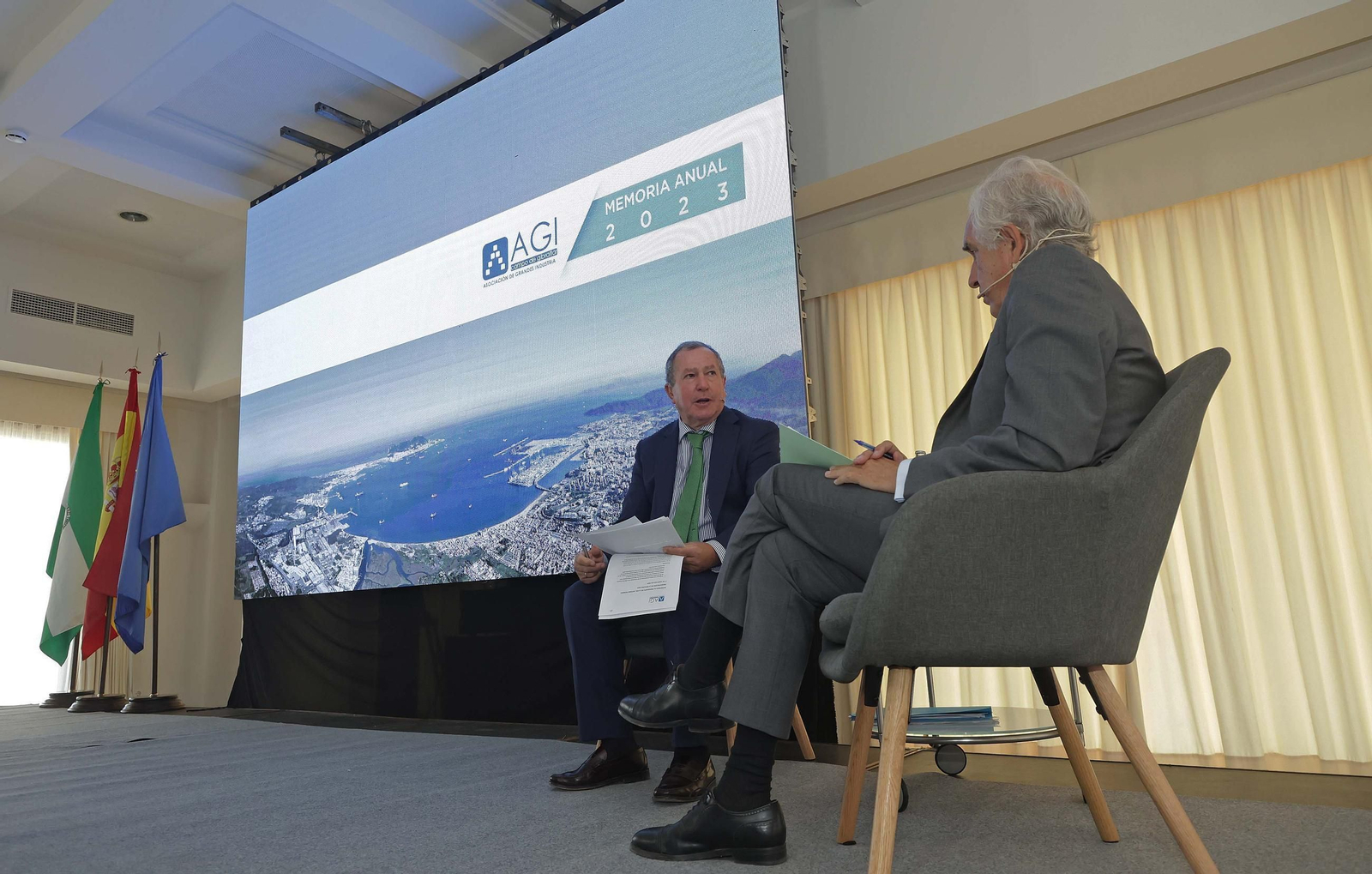 Imágenes de la presentación de la Memoria Anual de la AGI 2023 en Guadacorte Imágenes de la presentación de la Memoria Anual de la AGI 2023 en Guadacorte