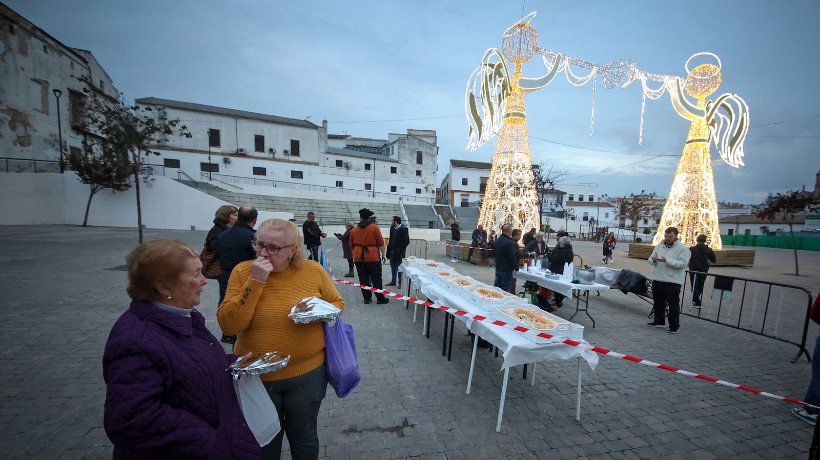 El roscón solidario de Santa Marta en Jerez