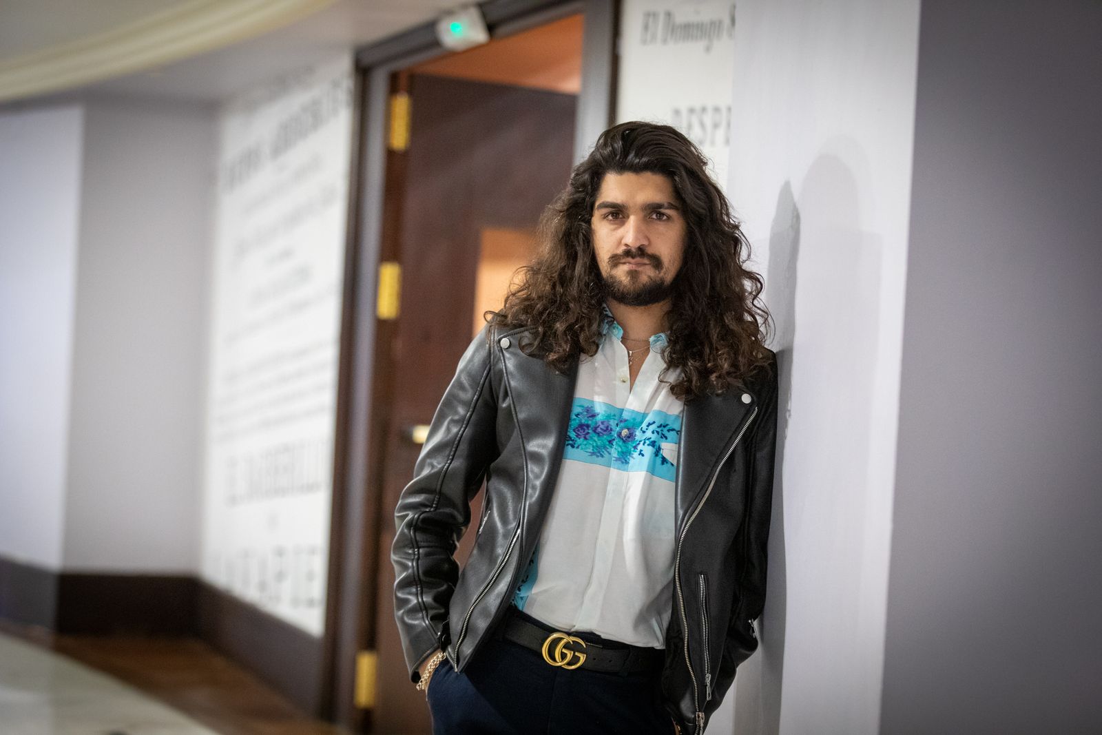 El cantaor Israel Fernández, en el gaditano Gran Teatro Falla.