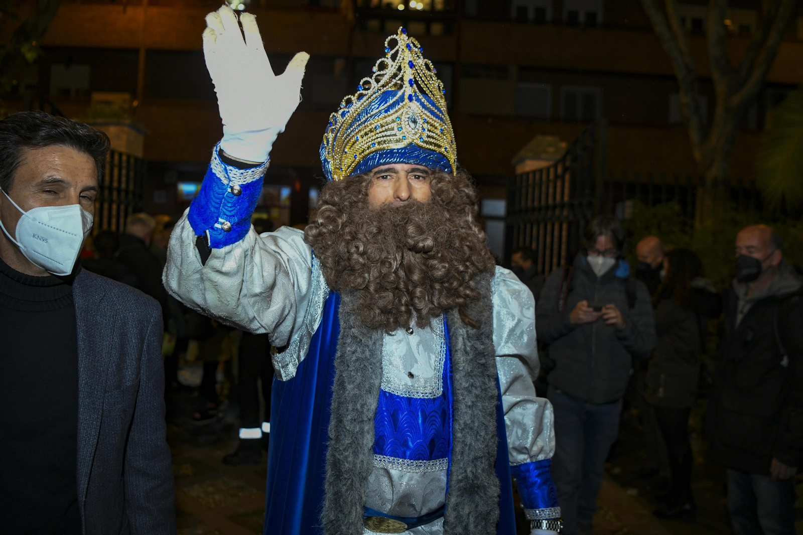 Fotos de la cabalgata de Reyes Magos de Granada 2022