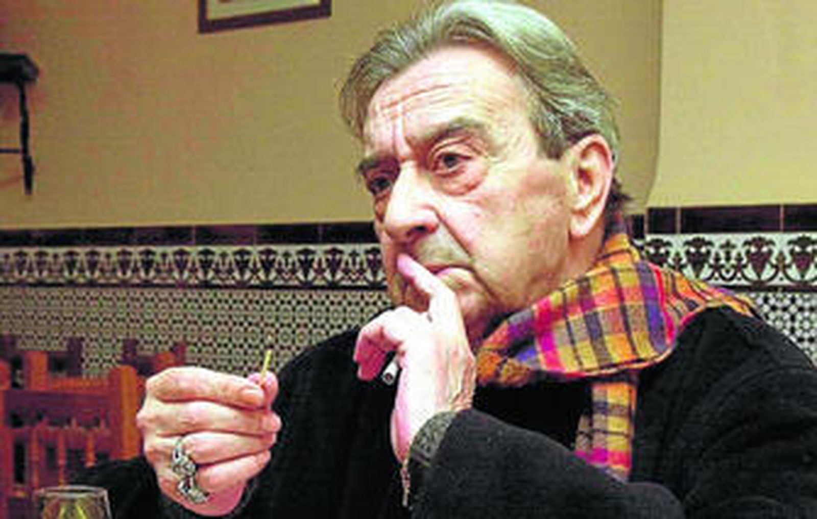 Vicente Núñez, en Aguilar de la Frontera en el año 2000.