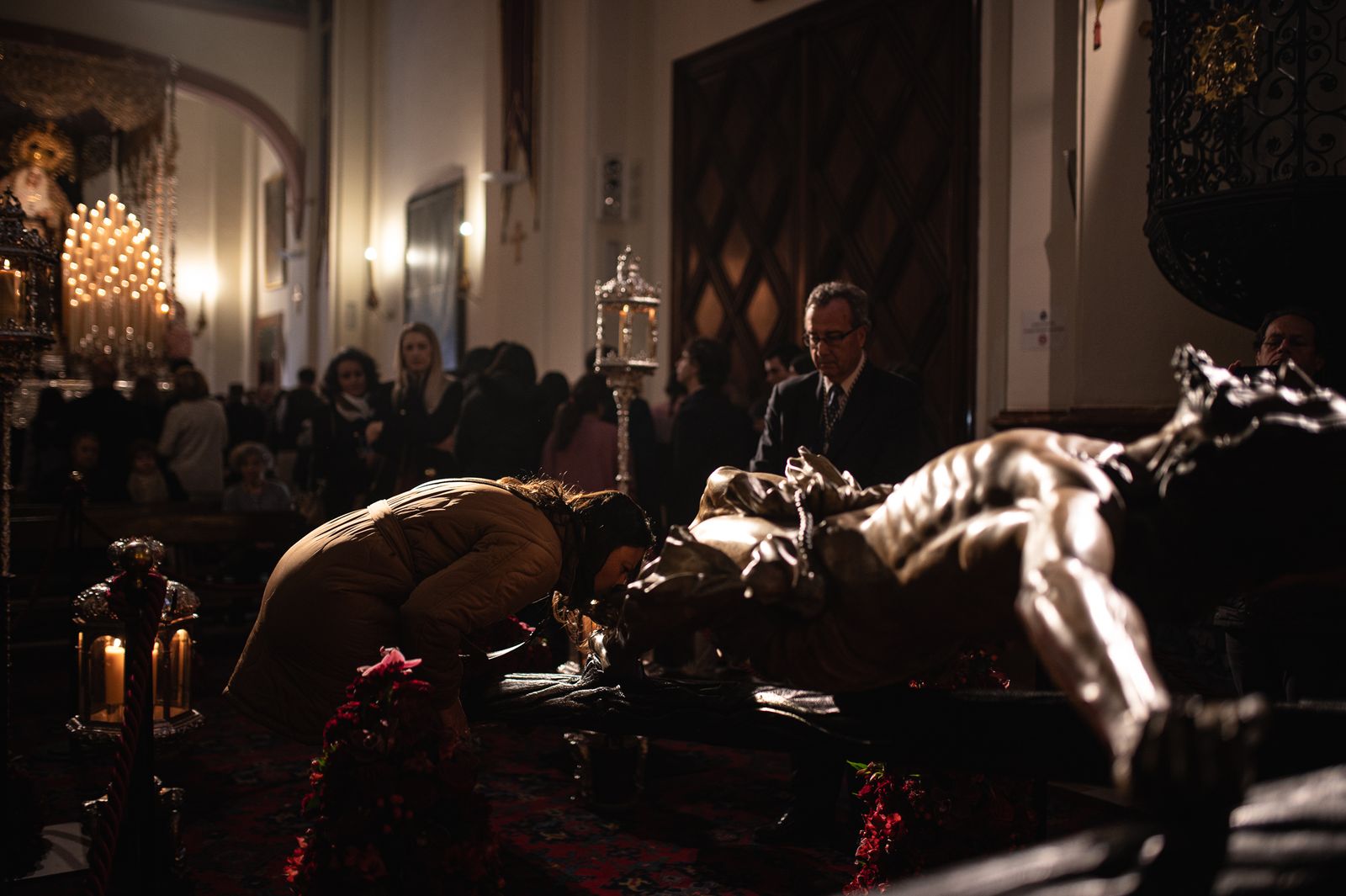 Las imágenes del Besapiés al Cristo del Cachorro