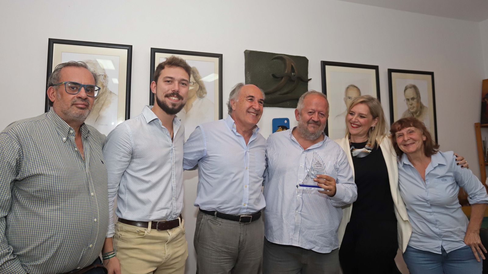 Fotos de la entrega del XIII Premio José Luis Tobalina a Juan José  Téllez