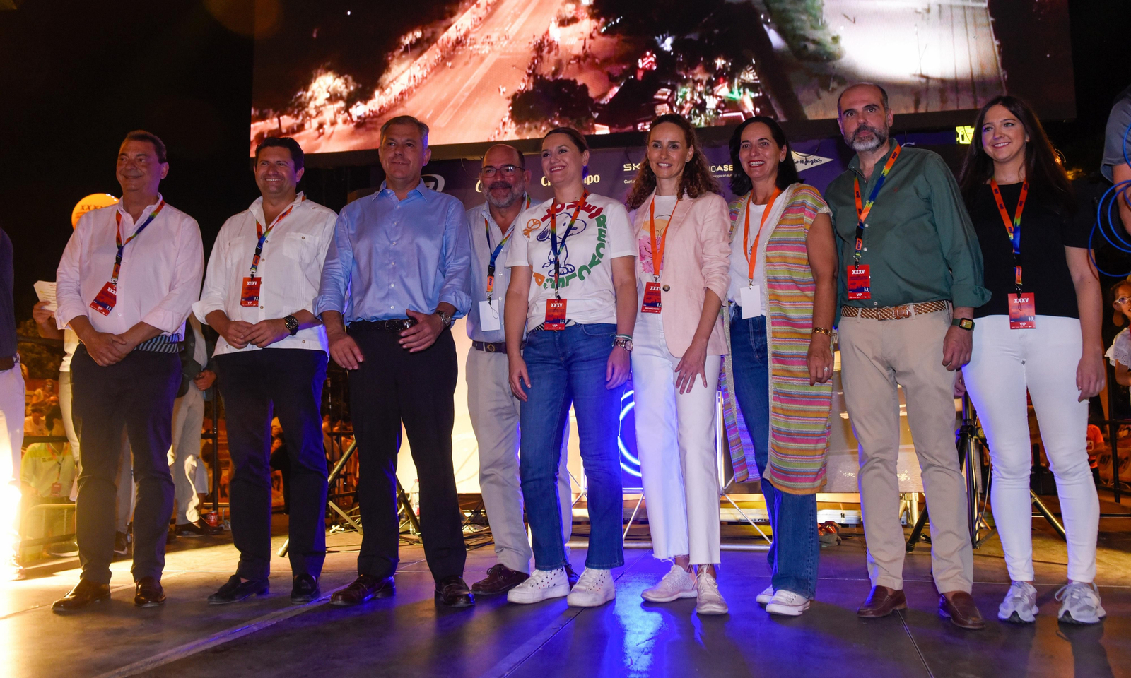 La salida de la XXXV Carrera Nocturna del Guadalquivir, en imágenes