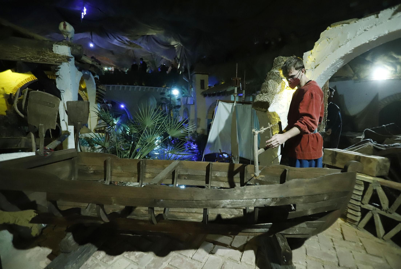 Imágenes del Belén Viviente de Beas