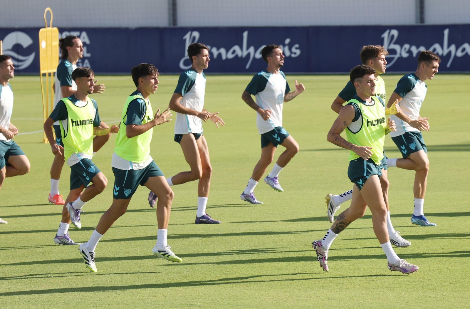 El Málaga CF se muda a la Ciudad Deportiva sin Eneko Jauregi