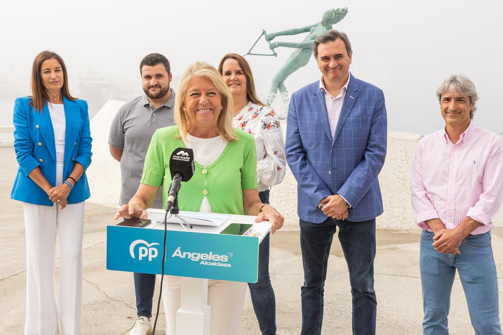 La presentación del programa electoral del PP de Marbella.