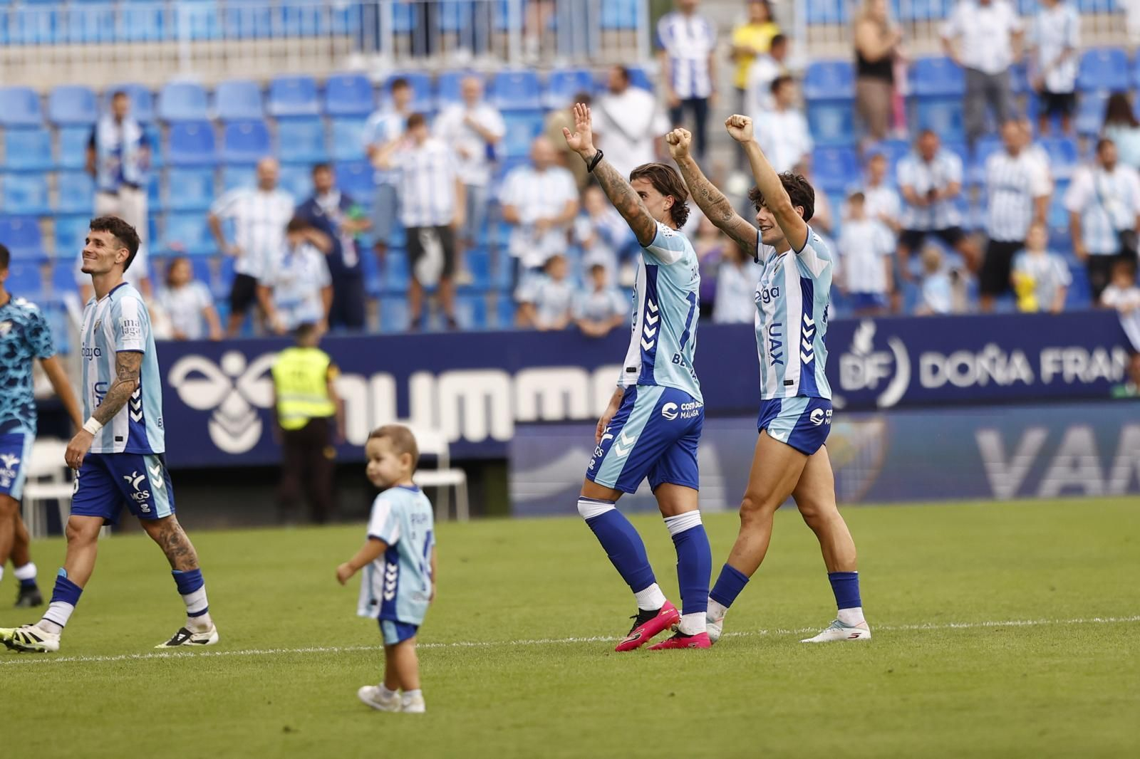 Las fotos del Málaga - Andorra