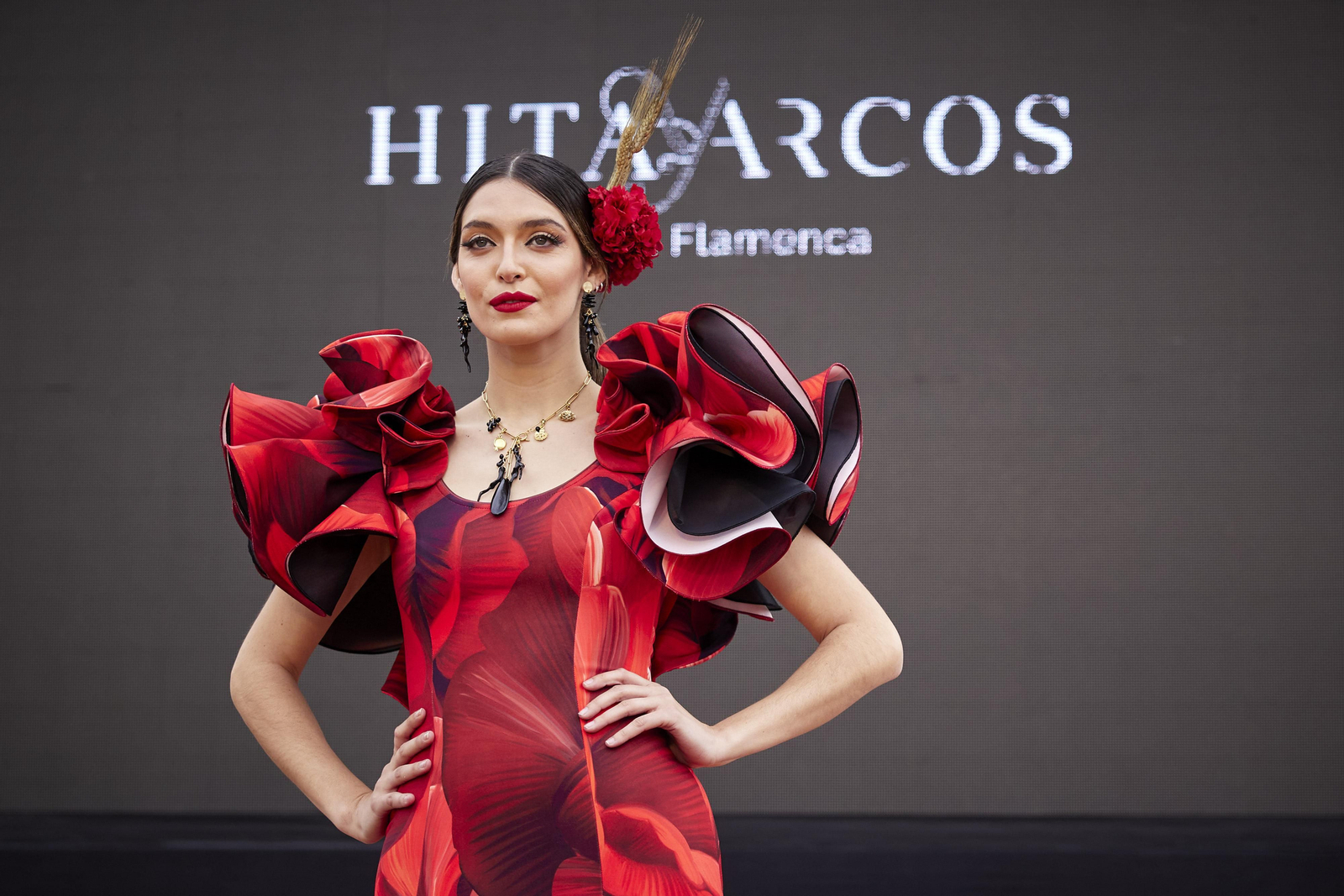 Los trajes de flamenca más bonitos de la Pasarela Granada Flamenca 2023, todas las fotos