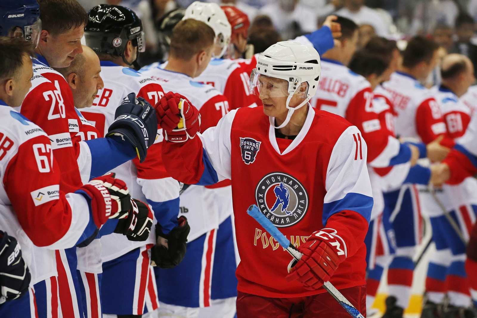 En Rusia, mejor ir en el equipo de Putin