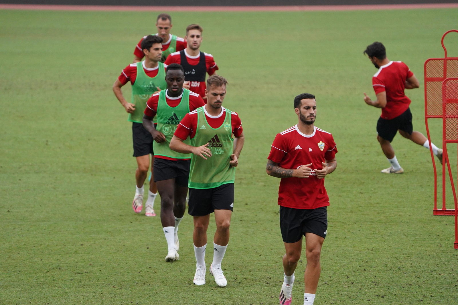 Fotogalería del entrenamiento del Almería, lunes 10