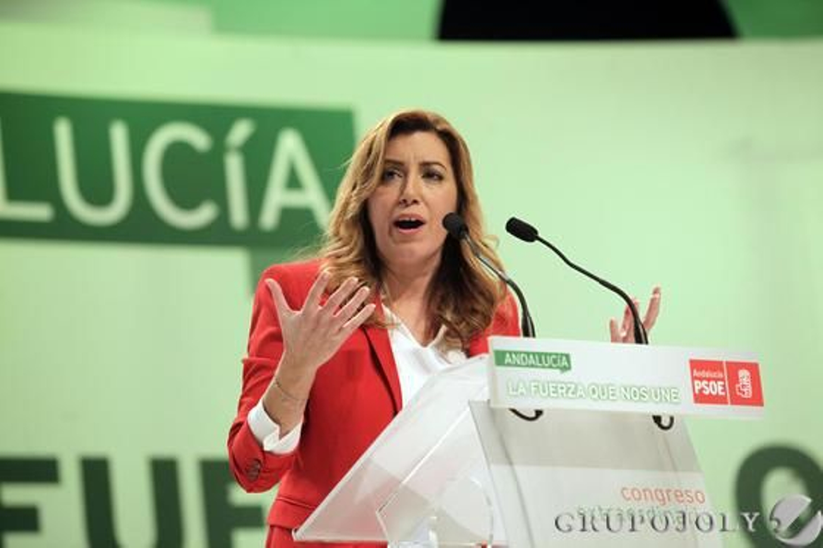 Discurso de clausura de Susana Díaz.

Foto: L. Rivas
