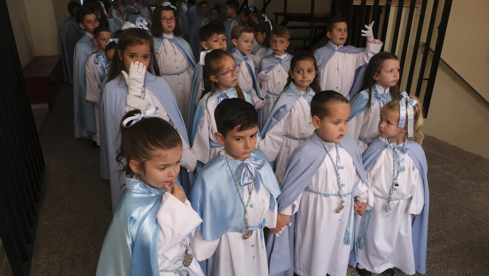 La procesión de Los Ángeles en Almería, en imágenes