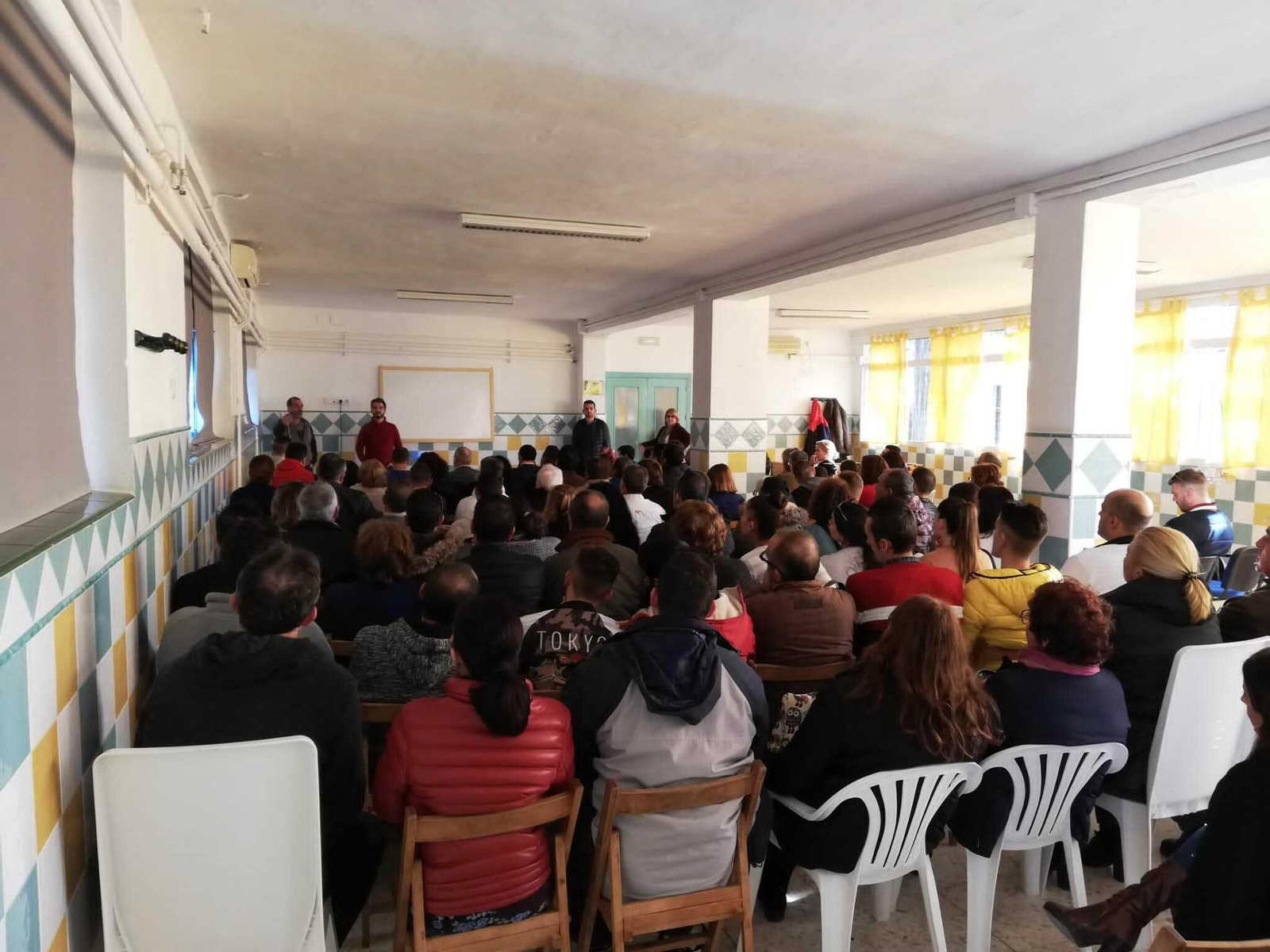 Charla en Proyecto Hombre.