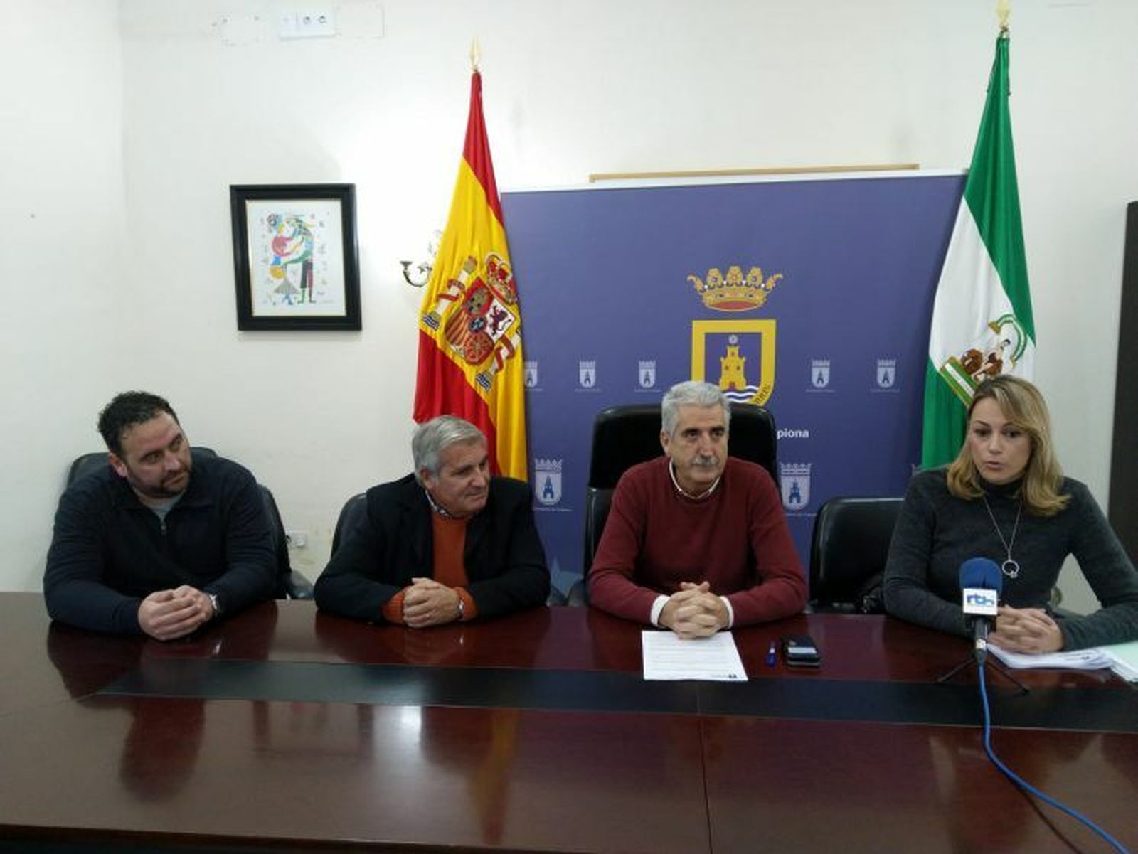 El Ayuntamiento y Acitur han firmado hoy el convenio para recuperar el Centro Comercial Abierto.