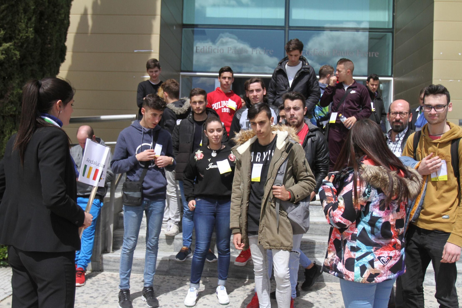 Imágenes de la visita de la reina Letizia a Huelva