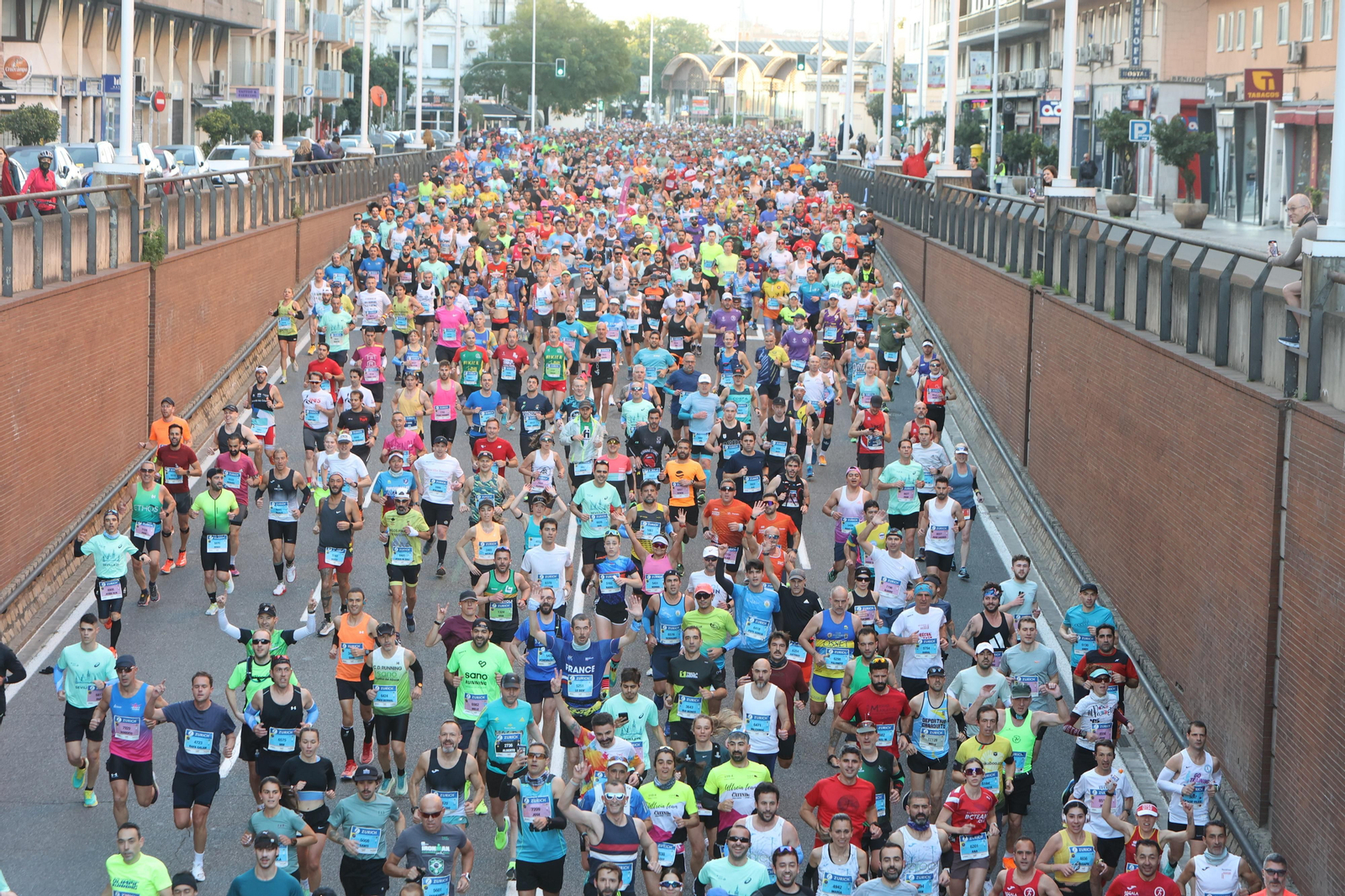 Búscate en la Zurich maratón de Sevilla
