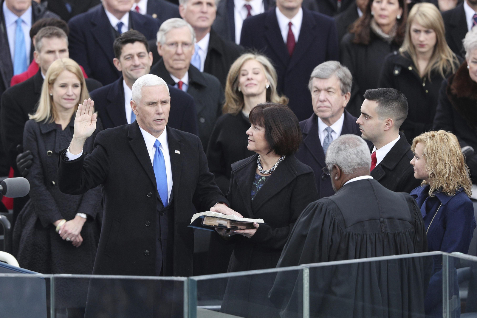 La toma de posesión de Donald Trump, en imágenes