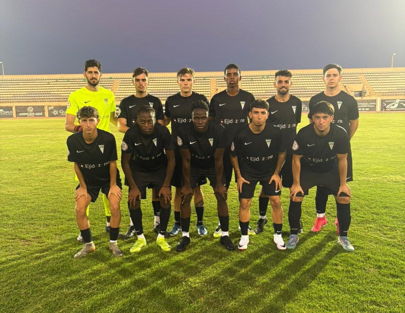 Once inicial presentado por el conjunto ejidense en un encuentro de pretemporada disputado en Santo Domingo.