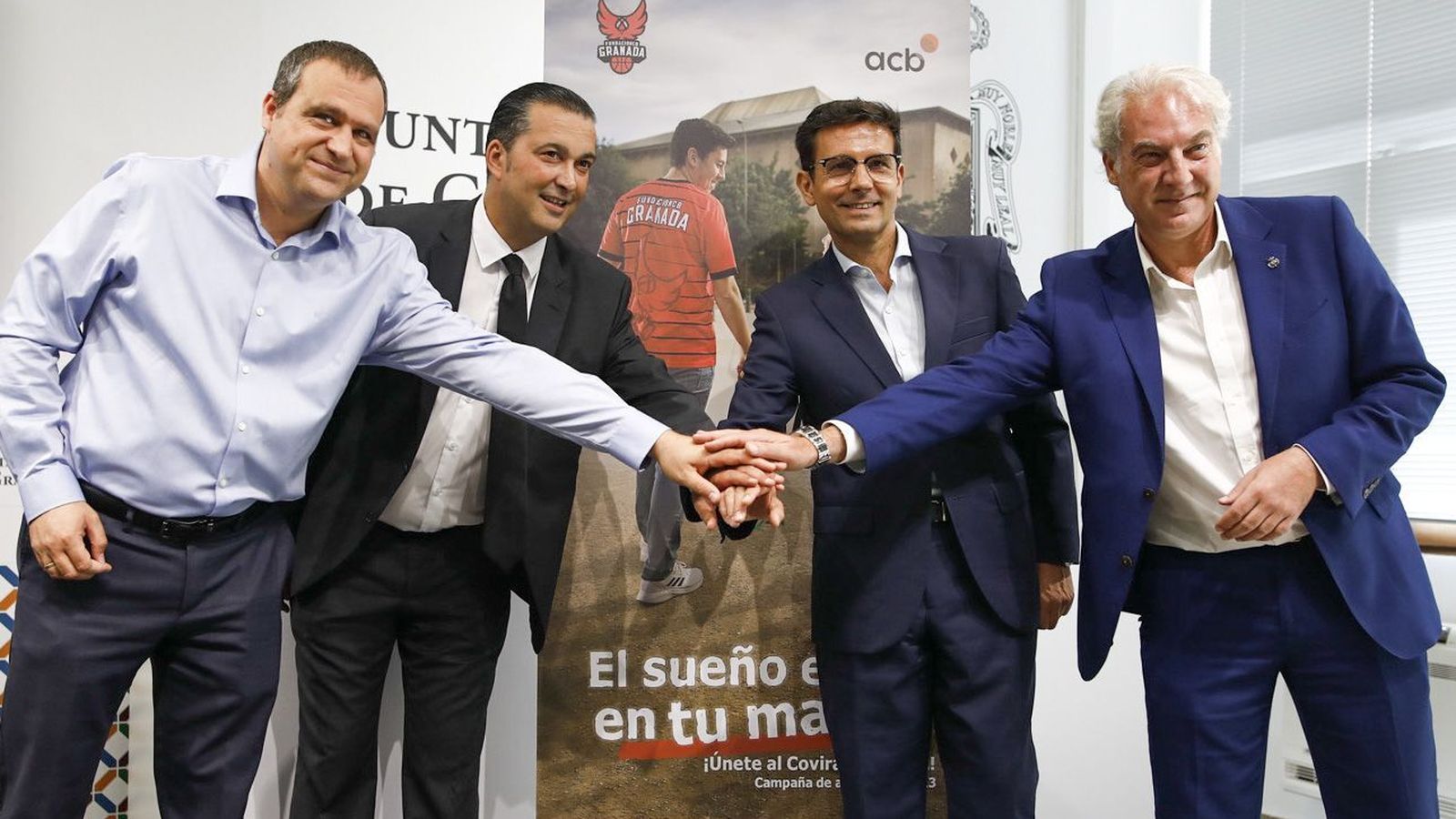 José Francisco Muñoz, Óscar Fernández-Arenas, Paco Cuenca y José Antonio Huertas.